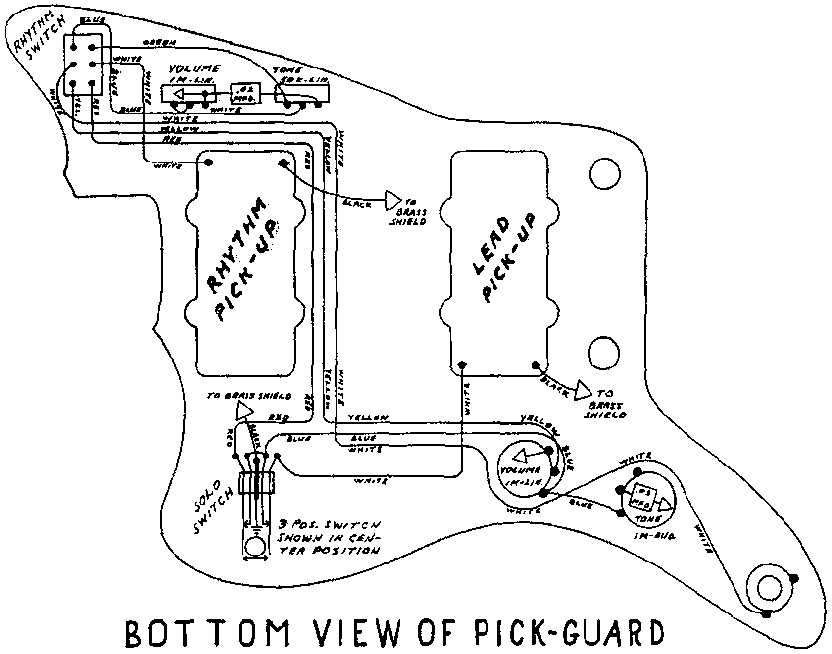 fender musicmaster schematic